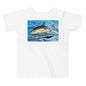 Premium Soft Toddler Tee - Dolphin Splash