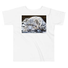 Load image into Gallery viewer, Premium Soft Toddler Tee - Snow Leopard
