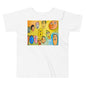 Premium Soft Toddler Tee - Funny Faces