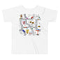Premium Soft Toddler Tee - Snowy Town