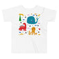 Premium Soft Toddler Tee - A Whale, A Dino & an Octopus