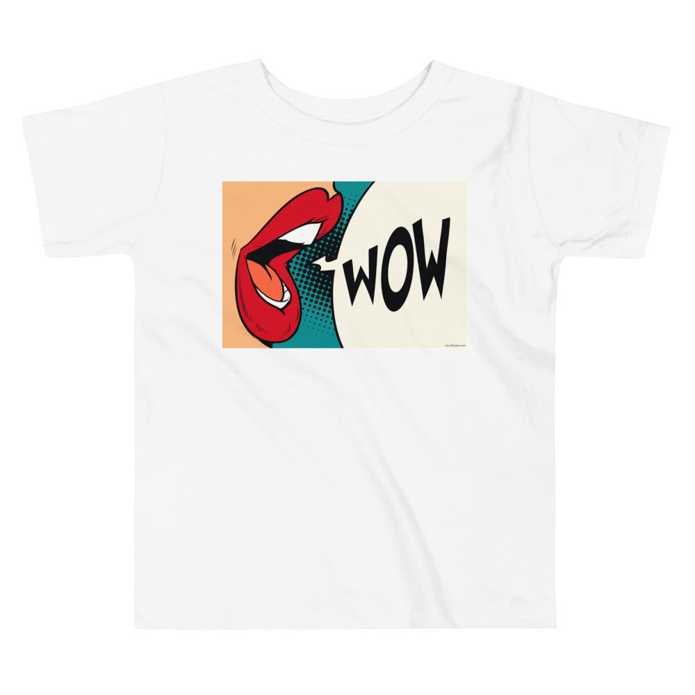 Premium Soft Toddler Tee - WOW!