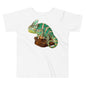 Premium Soft Toddler Tee - Green Vailed Chameleon