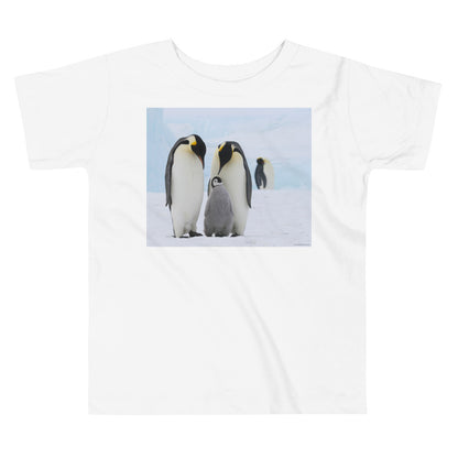 Premium Soft Toddler Tee - Penguin Family