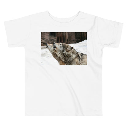 Premium Soft Toddler Tee - Wolf Harmony