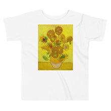Load image into Gallery viewer, Premium Soft Toddler Tee - 12 Sunflowers on a Vase

