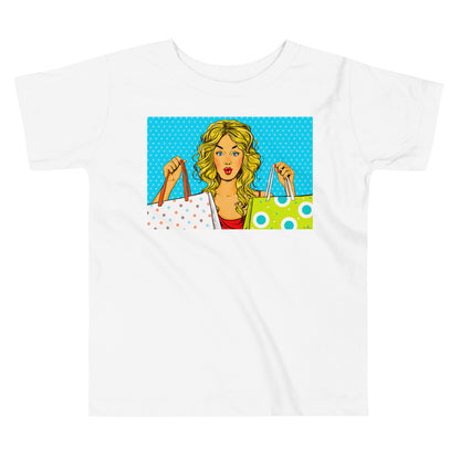 Premium Soft Toddler Tee - Shop Till You Drop