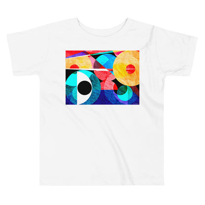 Premium Soft Toddler Tee - Red Eye Abstract