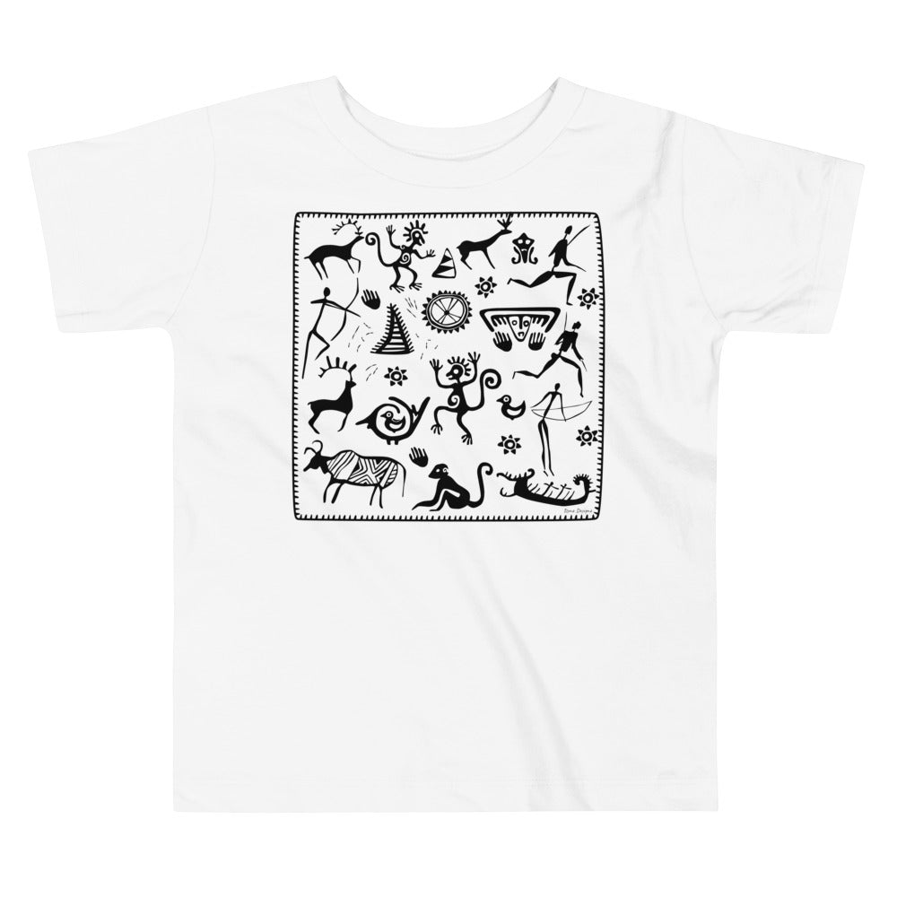 Premium Soft Toddler Tee - Petroglyphs