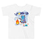 Premium Toddler Tee - Yeti Campfire