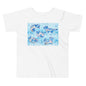 Premium Toddler Tee - Silly Blue Foxes