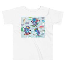 Load image into Gallery viewer, Premium Toddler Tee - Yeti Winter Madness!

