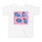 Premium Toddler Tee - Funny Blue Tapirs
