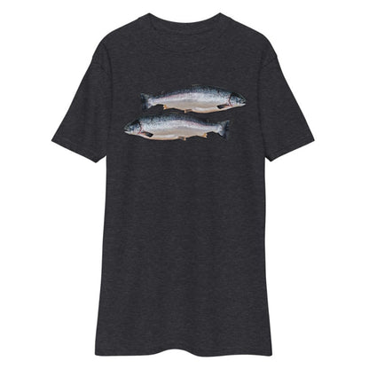 Premium Heavyweight Tee - Two Salmon