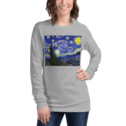 Premium Long Sleeve - van Gogh: Starry Night