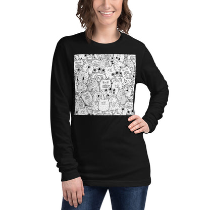 Premium Long Sleeve - Funny Monsters