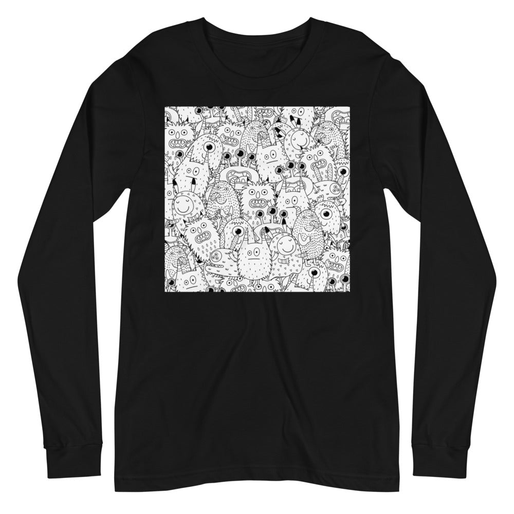 Premium Long Sleeve - Funny Monsters