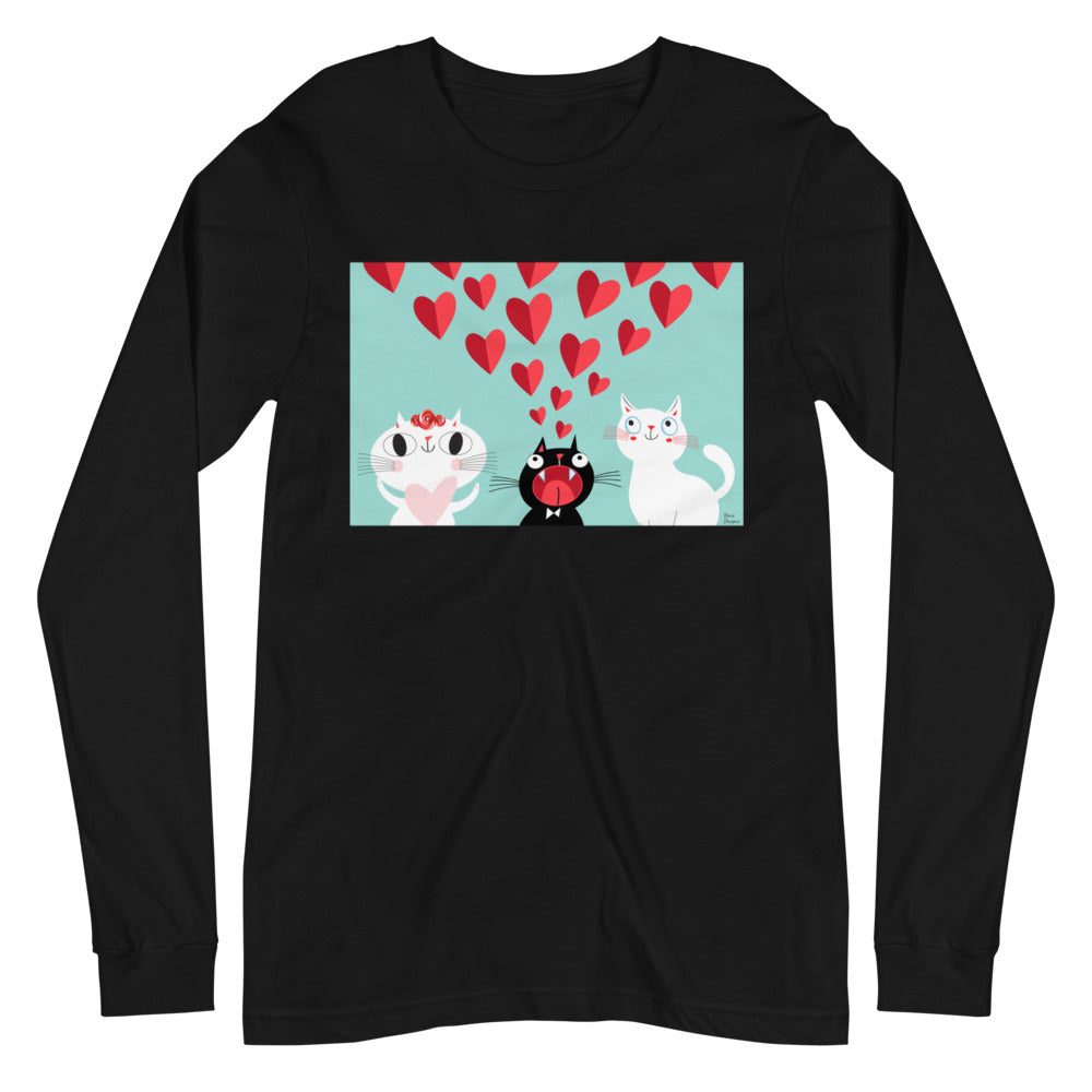 Premium Long Sleeve - Cat Love