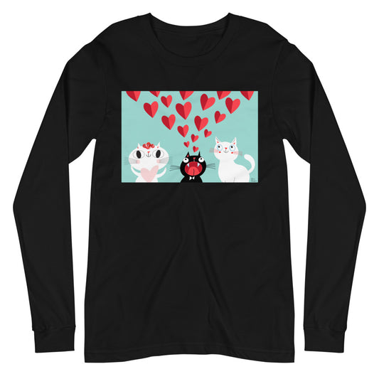 Premium Long Sleeve - Cat Love