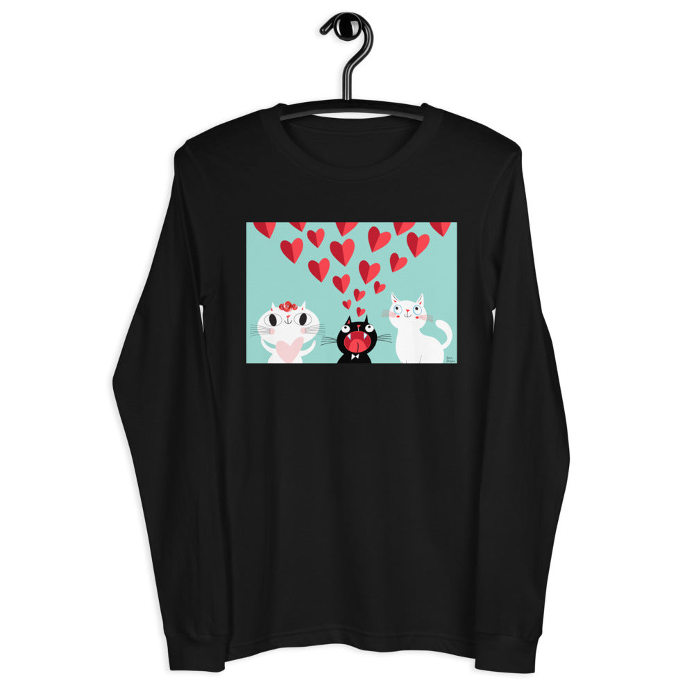Premium Long Sleeve - Cat Love