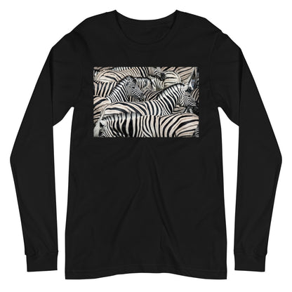 Premium Long Sleeve - Sharp Dressed Zebra