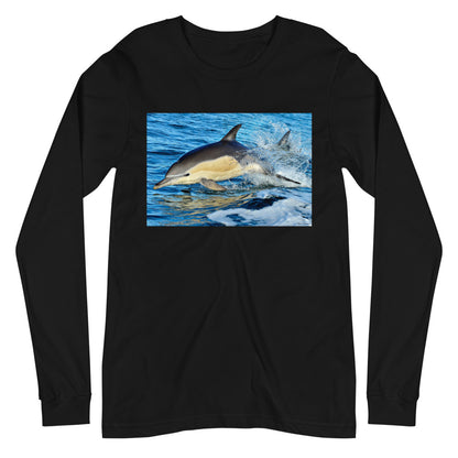 Premium Long Sleeve - Dolphin Splash
