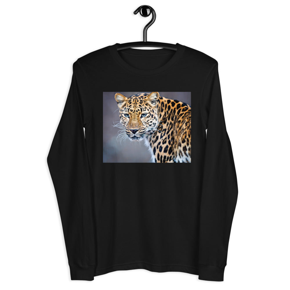 Premium Long Sleeve - Blue Eyed Leopard