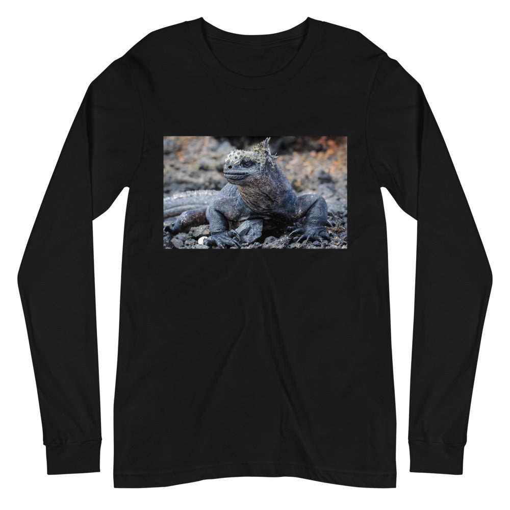 Premium Long Sleeve - Galapagos Blue Marine Iguana