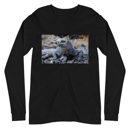 Premium Long Sleeve - Galapagos Blue Marine Iguana