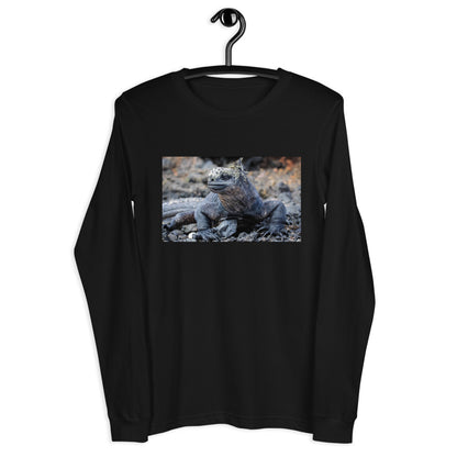 Premium Long Sleeve - Galapagos Blue Marine Iguana