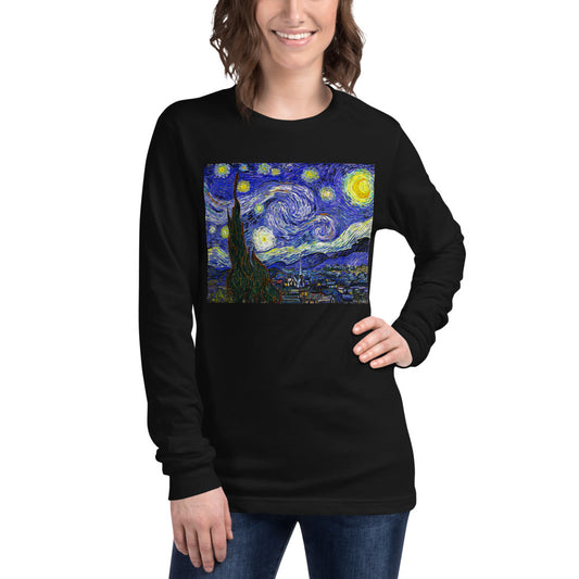 Premium Long Sleeve - van Gogh: Starry Night