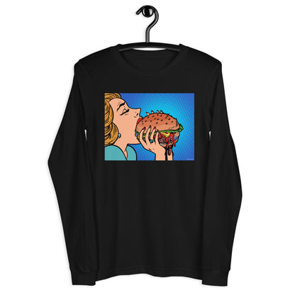 Premium Long Sleeve - Hamburger Feast