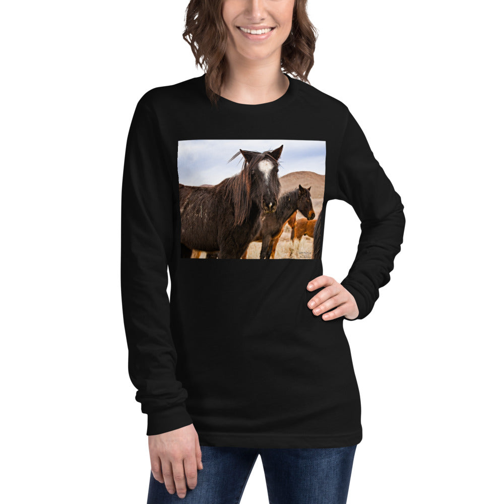 Premium Long Sleeve - Wild Mustangs