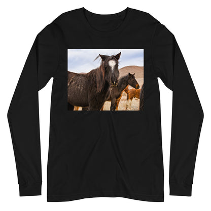 Premium Long Sleeve - Wild Mustangs