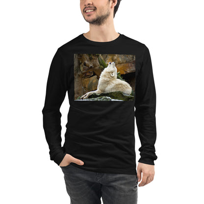 Premium Long Sleeve - Howling Wolf