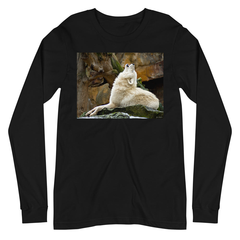 Premium Long Sleeve - Howling Wolf