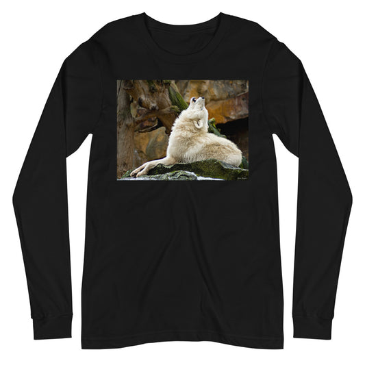 Premium Long Sleeve - Howling Wolf