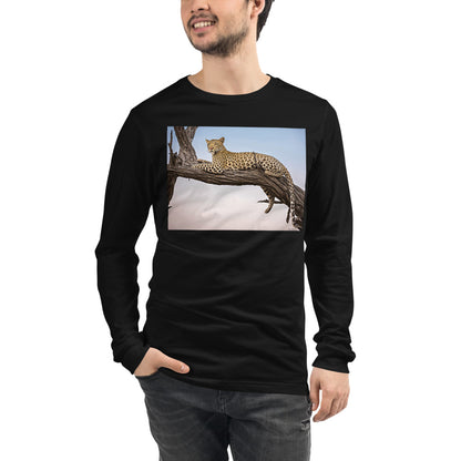 Premium Long Sleeve - Leopard Sunset