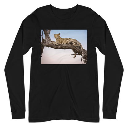 Premium Long Sleeve - Leopard Sunset
