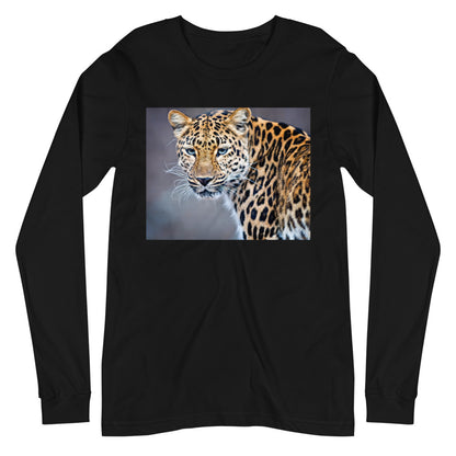 Premium Long Sleeve - Blue Eyed Leopard