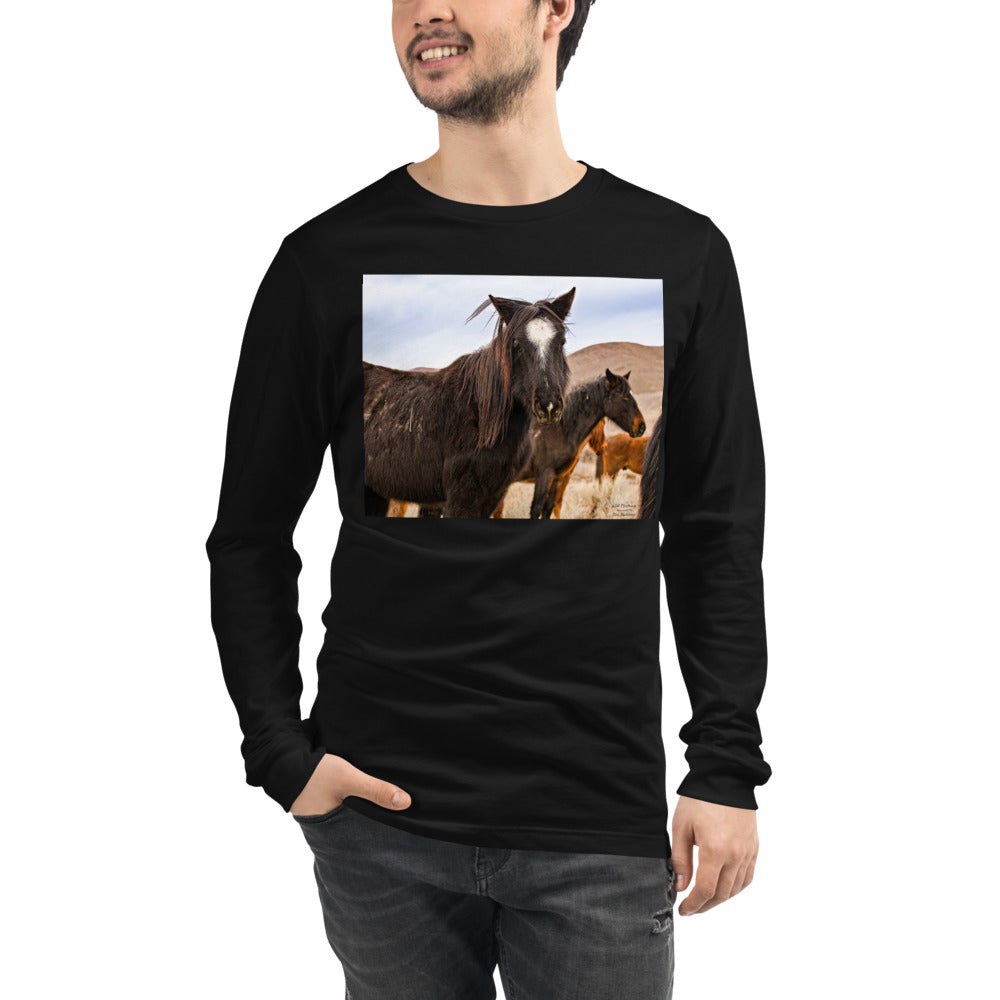 Premium Long Sleeve - Wild Mustangs