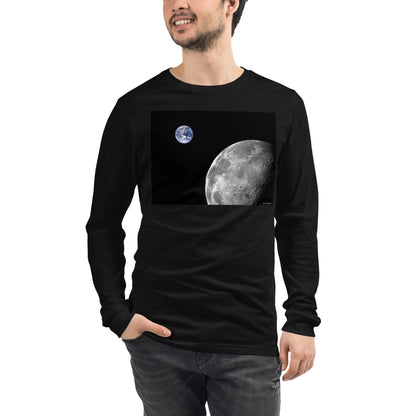 Premium Long Sleeve - NASA PHOTO: Earth & Moon