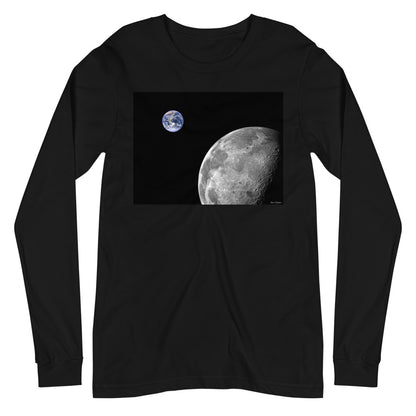 Premium Long Sleeve - NASA PHOTO: Earth & Moon