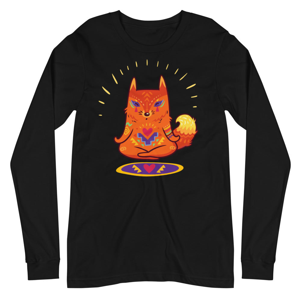 Premium Long Sleeve - Enlightened Hygge Fox