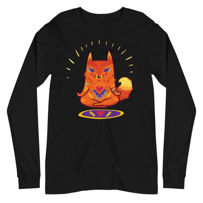 Premium Long Sleeve - Enlightened Hygge Fox