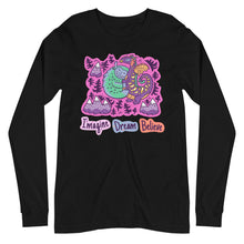 Load image into Gallery viewer, Premium Long Sleeve - Imagine Dream Believe
