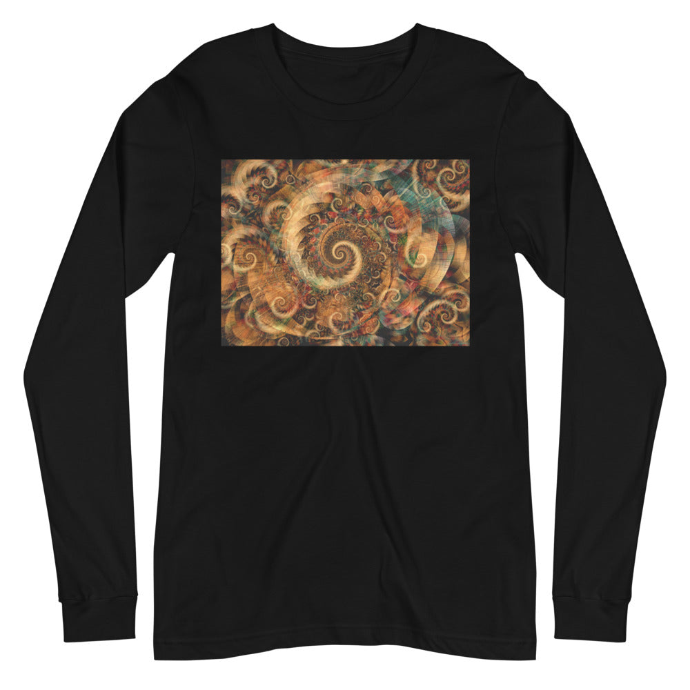Premium Long Sleeve - Spiraling Spiral Fractals