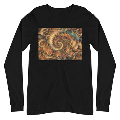 Premium Long Sleeve - Spiraling Spiral Fractals