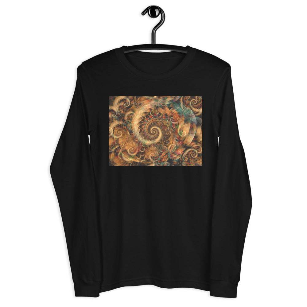 Premium Long Sleeve - Spiraling Spiral Fractals