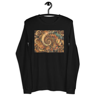 Premium Long Sleeve - Spiraling Spiral Fractals